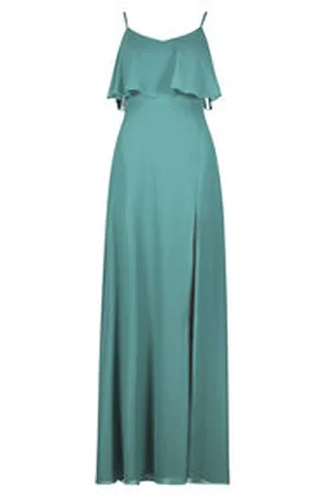 Vera Mont Damen Abendkleid mit Volant