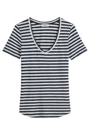 Marc O’ Polo Damen T-Shirt aus Baumwolle
