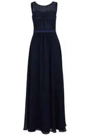 Vera Mont Damen Abendkleid mit Spitze