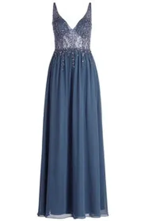 Vera Mont Damen Abendkleid mit Stickerei