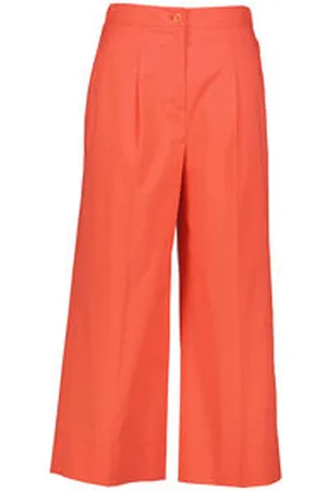 Luisa Cerano Damen Bundfaltenhose Wide Leg