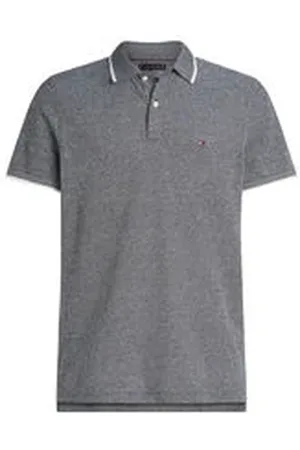 Tommy Hilfiger Herren Poloshirt mit Leinen LINEN REG POLO