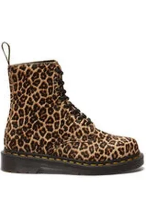 Dr. Martens Damen Stiefeletten 1460 LEOPARD PASCAL 8 EYE BOOT