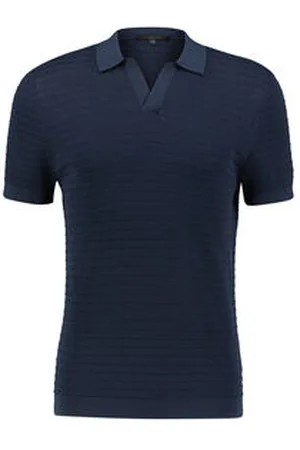 Drykorn Herren Strickpolo BRAIAN 10 Regular Fit Kurzarm
