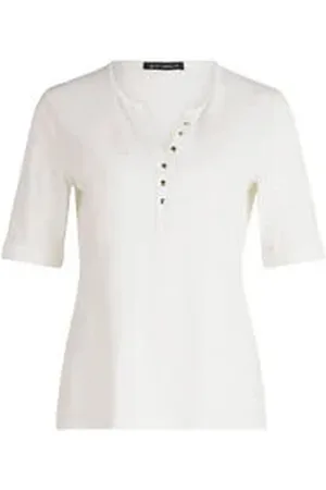 Betty Barclay Damen Basic Shirt mit Knöpfen