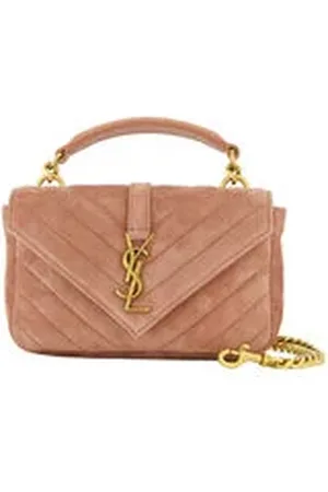 Saint Laurent Damen Umhängetasche COLLEGE SUEDE MINI