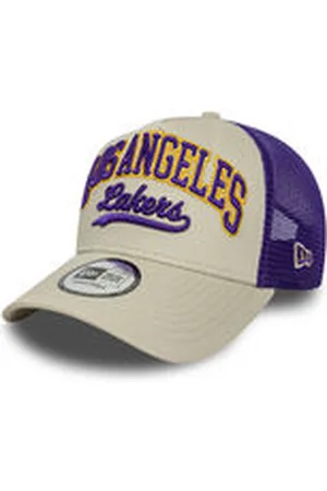 New Era Cap NBA SCRIPT LA LAKERS 9FORTY E-FRAME TRUCKER