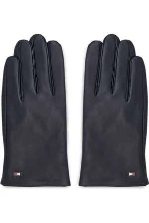 Tommy Hilfiger Herrenhandschuhe Essential Flag Leather Gloves AM0AM11482