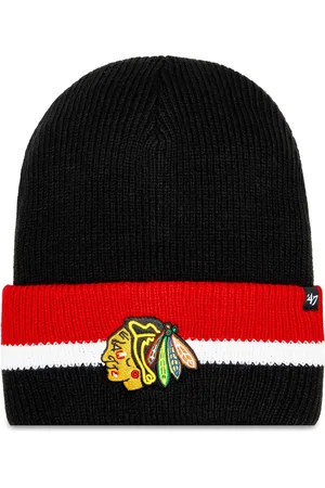 47 Brand Mütze NHL Chicago Blackhawks Split Cuff 47 H-SPLCC04ACE-BKA