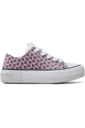 Tommy Hilfiger Sneakers aus Stoff Low Cut Lace-Up Sneaker T3A9-32289-0753