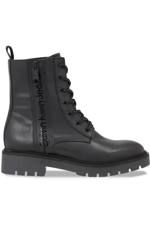 Calvin Klein Schnürstiefeletten Combat Mid Laceup Boot Wn YW0YW01255