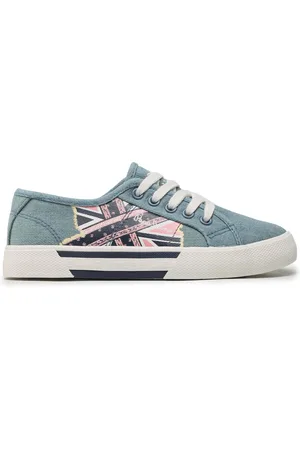 Pepe Jeans Sneakers aus Stoff Brady Flag G PGS30563