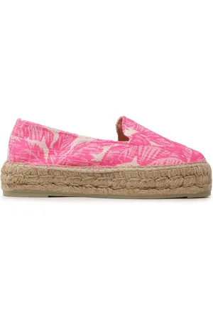 MANEBI Espadrilles Cotton Jaquard Double Sole Espadrilles G 4.7 D0