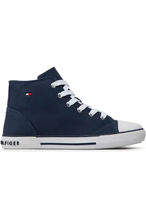 Tommy Hilfiger Sneakers aus Stoff Higt Top Lace-Up T3X4-32209-0890 S