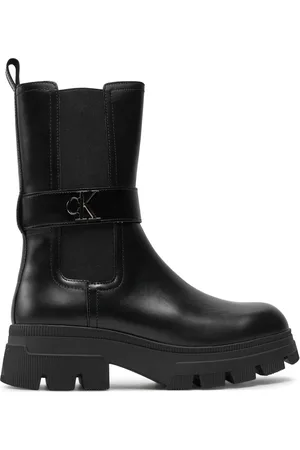 Calvin Klein Stiefeletten Chunky Combat Chelsea Mg YW0YW01495