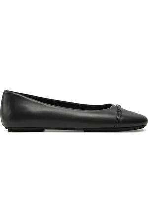 Calvin Klein Ballerinas Ballerina W/M Bar Lth HW0HW02145