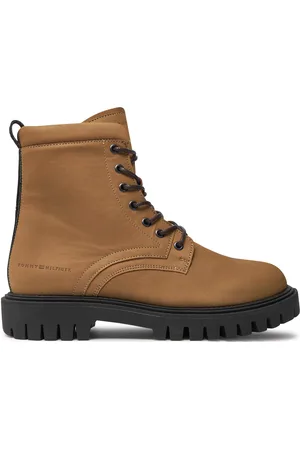 Tommy Hilfiger Schnürstiefeletten Casual Hilfiger Chunk Z Nbk Boot FM0FM05149