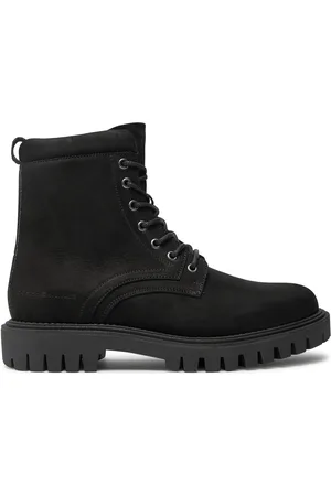 Tommy Hilfiger Schnürstiefeletten Casual Hilfiger Chunk Z Nbk Boot FM0FM05149