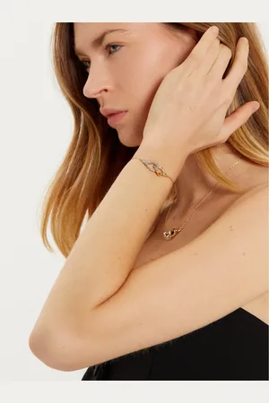 Tory Burch Halskette Interlocking Wishbone Pendant 161070