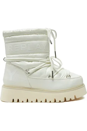 Replay Schneeschuhe Shiny-Effect Harper United Lace-Up GWF4R.000.C0002T
