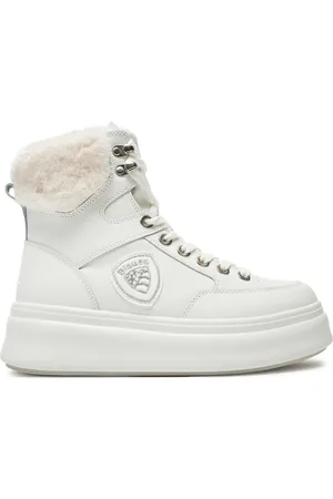 Blauer Stiefeletten F4EMERY01