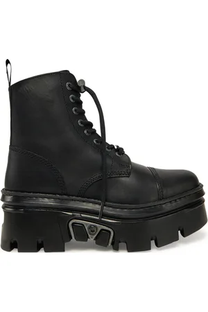New Rock Schnürstiefel M-WALL083CCT-S11