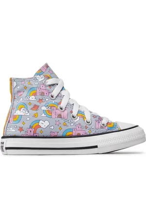 Converse Sneakers aus Stoff Chuck Taylor All Star Rainbow Castles 372943C