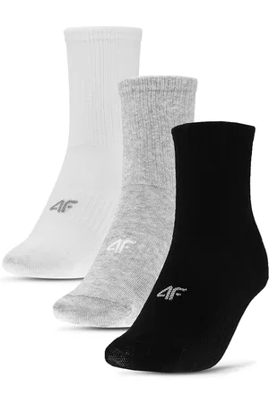 4F 3er-Set hohe Kindersocken JWAW23USOCM233