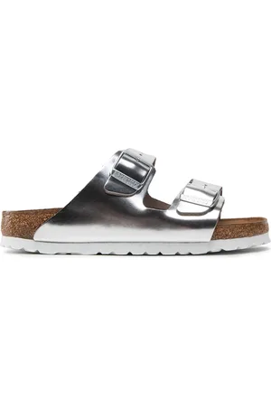 Birkenstock Pantoletten Arizona Metallic 1005961