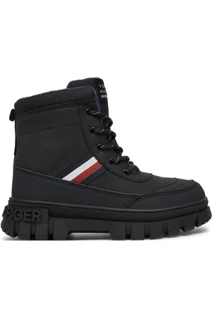 Tommy Hilfiger Schnürstiefeletten Stripes Fur Boot T3X5-33713-1487 S
