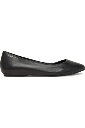 Calvin Klein Ballerinas Flat Mary Jane - Lth HW0HW02341