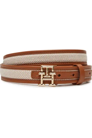 Tommy Hilfiger Damengürtel Th Logo 2.5 Canvas AW0AW17249