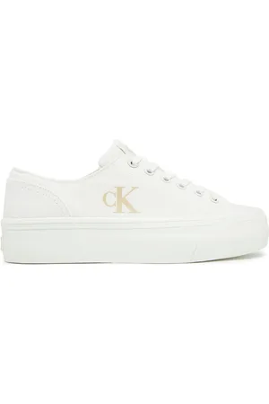 Calvin Klein Sneakers aus Stoff Vulc Flatform Low Cv Mg YW0YW01763
