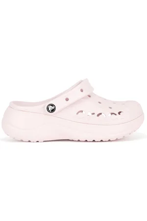 Crocs Pantoletten BAYA PLATFORM CLOG 208186-6PI