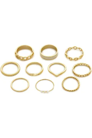 Pieces® 10er-Set Ringe 17146764
