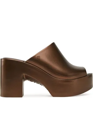 Melissa Pantoletten Mule Hype Metallic Ad 36497