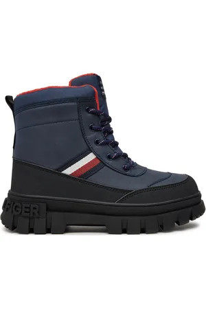 Tommy Hilfiger Schnürstiefeletten Stripes Fur Boot T3X5-33713-1487 S