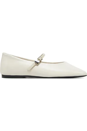 Calvin Klein Ballerinas Ballerina New Buckle - Lth HW0HW02483