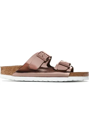 Birkenstock Pantoletten Arizona Metallic 0952093