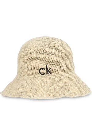Calvin Klein Hut Wide Brim Straw Bucket Hat K60K612914