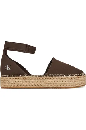 Calvin Klein Espadrilles Flatform Espadrille Sling Mg YW0YW01735