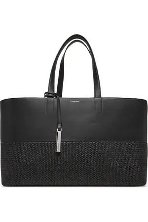 Calvin Klein Handtasche Ck Mixmedia Shopper_Raffia K60K613167