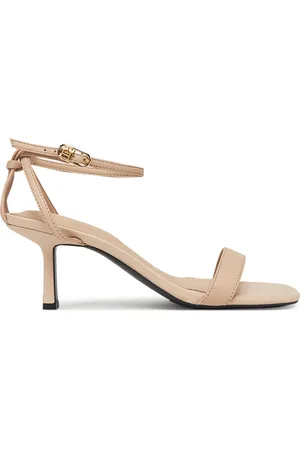 Tommy Hilfiger Sandalen Leather Knots Kitten Sandal FW0FW08424
