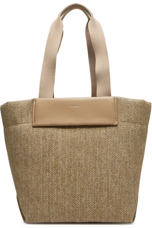 Calvin Klein Handtasche Ck Raffia Medium Shopper K60K613174