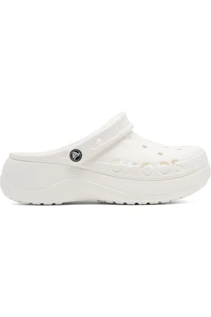 Crocs Pantoletten BAYA PLATFORM CLOG 208186-100