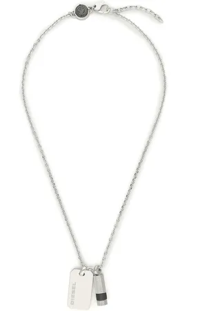 Diesel Halskette Brave Armor Double Pendant DX1156040