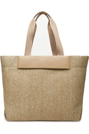 Calvin Klein Handtasche Ck Raffia Large Shopper K60K613025
