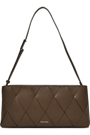 Calvin Klein Handtasche Ck Woven Elongated Shoulder Bag K60K612992