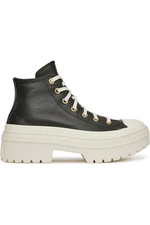 Converse Sneakers aus Stoff Chuck Taylor All Star Lugged Heel Platform Gold A11500C