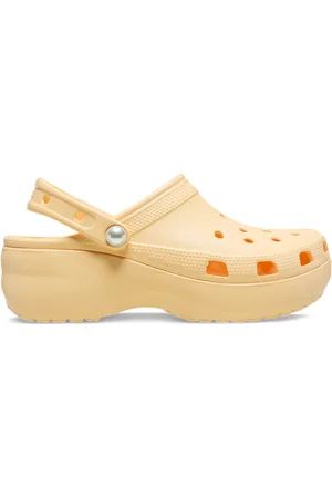Crocs Pantoletten Classic Platform Pearl Clog 211231
